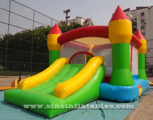 indoor inflatable toddler bouncy castle with slide
