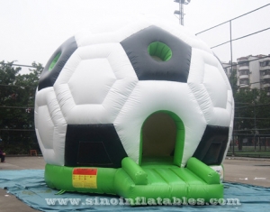 football shape kids inflatable bouncy castle