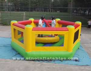 adult gladiators inflatable joust arena with joust poles