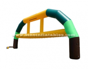 double beams big inflatable advertising arch