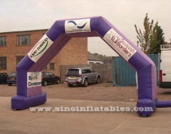 advertising inflatable arch with custom logo printed