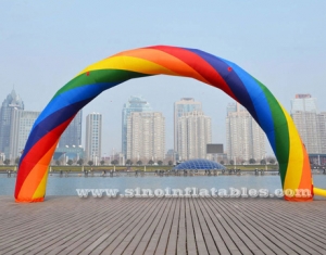 advertising inflatable rainbow arch