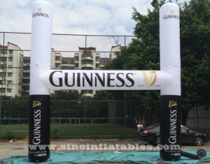 outdoor Guinness inflatable advertising arch