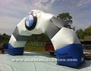 big legs BMW inflatable advertising arch