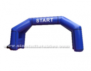 self standing advertising inflatable start arch