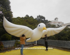 Custom size outdoor advertising inflatable helium pigeon