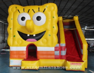 kids spongebob inflatable bouncy castle
