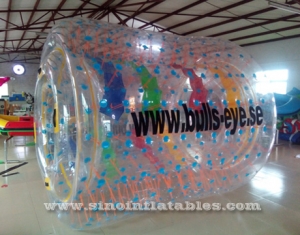 PVC or TPU inflatable water roller with removable tubes