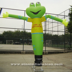 green frog inflatable dancing man