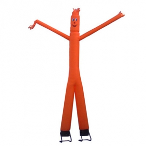 advertising orange clown inflatable air dancer
