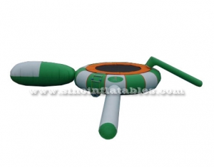 kids N adults inflatable water trampoline with springs
