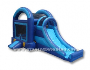 kids inflatable bouncy castle with slide