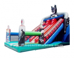 Super Hero kids inflatable Batman slide