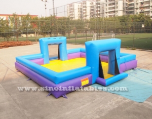 kids N adults inflatable soap soccer field