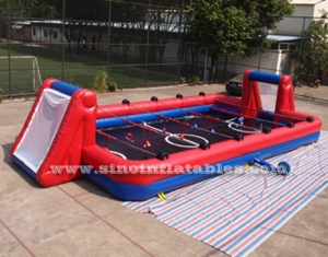 children N adults big inflatable soccer field
