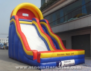 big wave inflatable slide