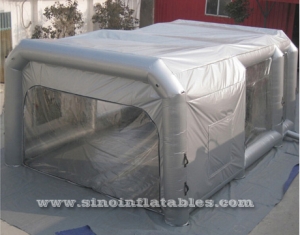 portable big inflatable car spray tent