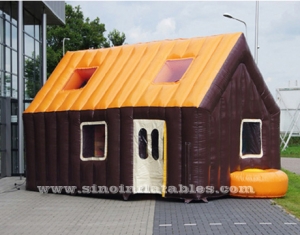 big movable inflatable house tent