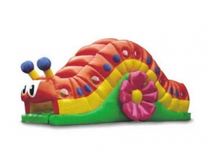 kids outdoor snail inflatable tunnel