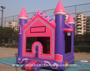 Outdoor 13x13 purple kids inflatable bouncer
