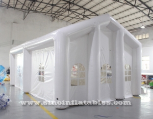 big white air sealed inflatable wedding party tent