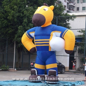 giant promotional inflatable rugby
