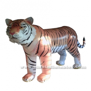 Custom shape Large inflatable advertising tiger