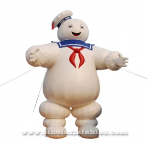 inflatable Stay Puft Marshmallow man
