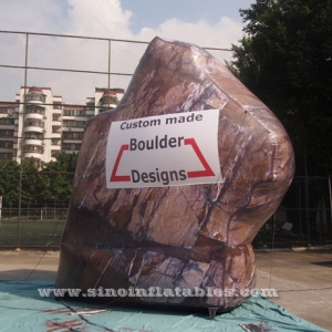 custom made giant inflatable advertising rock