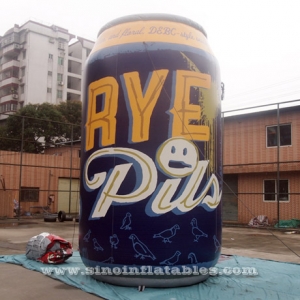 RYE lager giant inflatable beer can