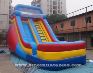 commercial grade rainbow kids inflatable slide