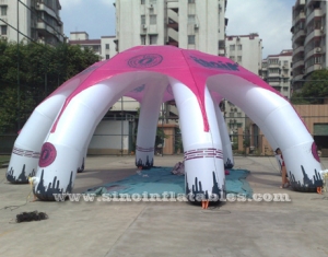 portable advertising inflatable spider tent