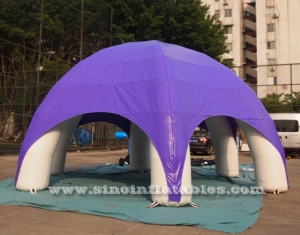 anytime fitness adverting inflatable spider tent