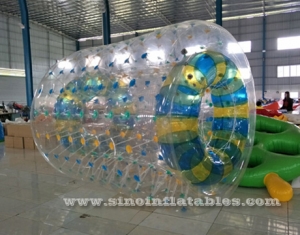 TPU inflatable water walking roller ball for kids and adults
