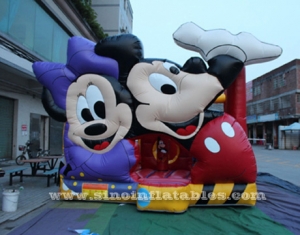 kids mickey mouse bouncy castle