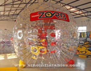 big snow rolling inflatable zorb ball