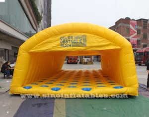 kids N adults inflatable obstacle rush