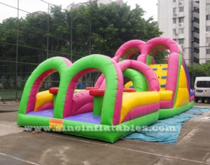 outdoor kids inflatable interactive game