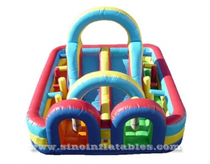 Giant inflatable interactive game