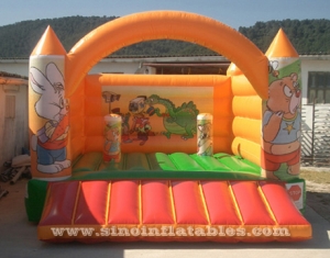 kids rabit paradise inflatable bouncer