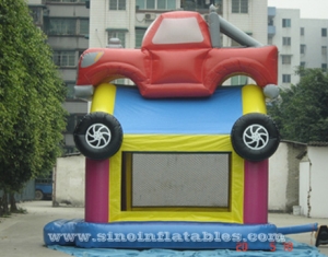 Kids monster car bounce house for sale