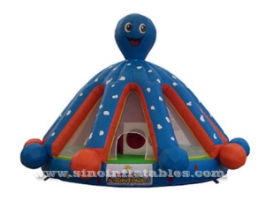 octopus inflatable jumping castle with blower for sale