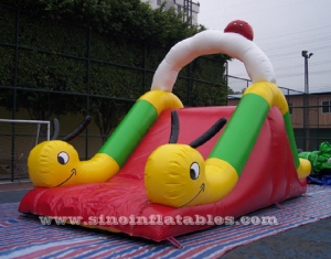 inflatable caterpillar slide