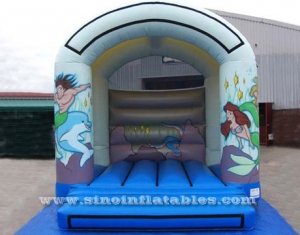 small indoor kids mermaid N devil bouncy castle