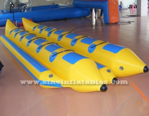 12 persons double row inflatable banana boat