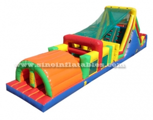 Commercial kids inflatable obstacle games