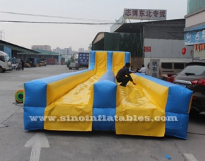 Commercial grade double lanes adult inflatable slip n slide