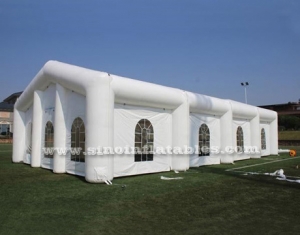 rectangle white wedding party inflatable tent