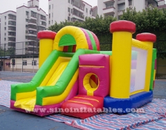 kids party inflatable combo bouncy castle
