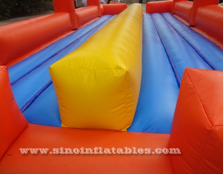 kids N adults balance beam inflatable obstacle course